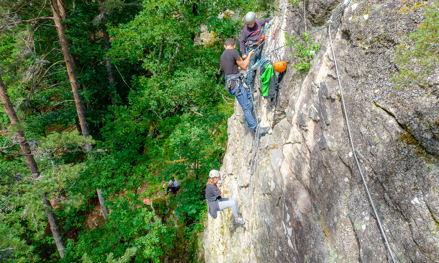 Escalade enfants